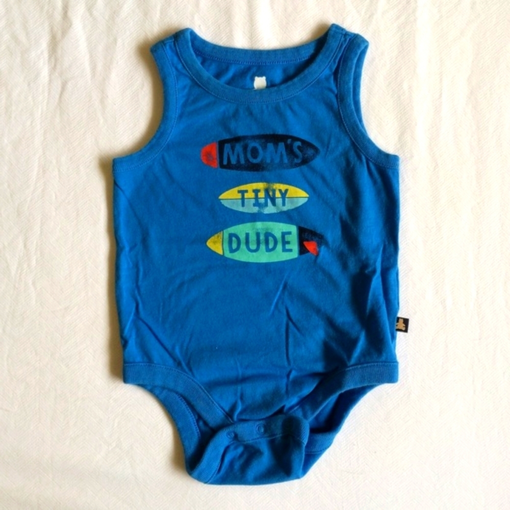 babyGap brannan's favorites surfboard tank bodysuit diaper shirt 3-6 months baby